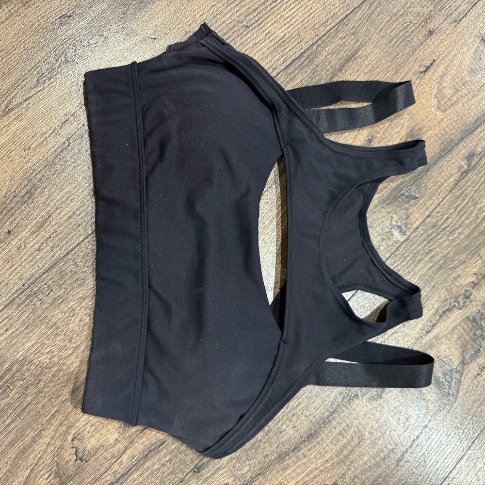 NVGTN Black Sports Bra